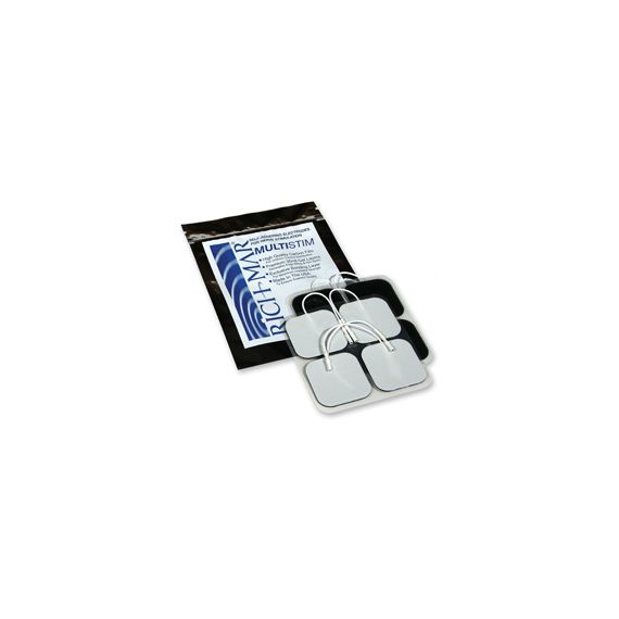MultiStim Electrodes, 5cm x 5cm (2 x 2), Square, Foam,  4/pk, 10 pk/bg, 1 bg/cs  (US Only)