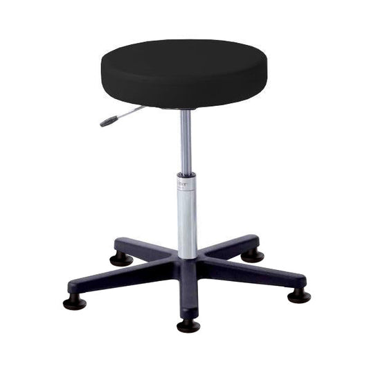 284 Basic Stool, Pneumatically Adjustable, Glides, Shaded Garden (US Only) (DROP SHIP ONLY) (Delivery Info Sheet Required)