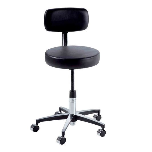 275 Basic Stool, with Back, Manually Adjustable, Citrus (US Only) (DROP SHIP ONLY) (Delivery Info Sheet Required)