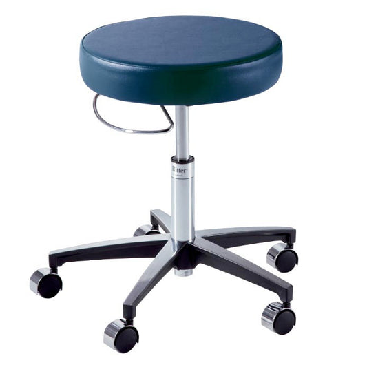 276 Basic Stool, Pneumatically Adjustable, Hand Release, Locking Casters, Curative Copper (US Only) (DROP SHIP ONLY) (Delivery Info Sheet Required)