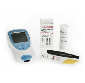 CoaguChek XS Starter Kit, Includes: (1) CoaguCheck XS (04837975001) and (3) CoaguChek XS 48 Test Strips (04625315160) (Continental US Only) (DROP SHIP ONLY)