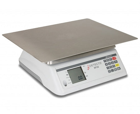 Rotating Platter Scale, 13" x 17" Platter, 30 lb x 0.1 oz / 15 kg x 5 g (DROP SHIP ONLY)