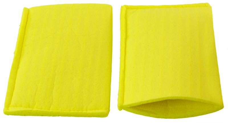Electrode Sponge, 2.75" x 4", Yellow, 4/pk