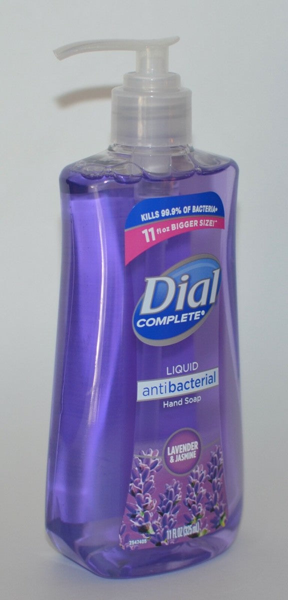 Liquid Hand Soap, Antibacterial, 11 oz, Lanvender & Jasmine, 12/cs