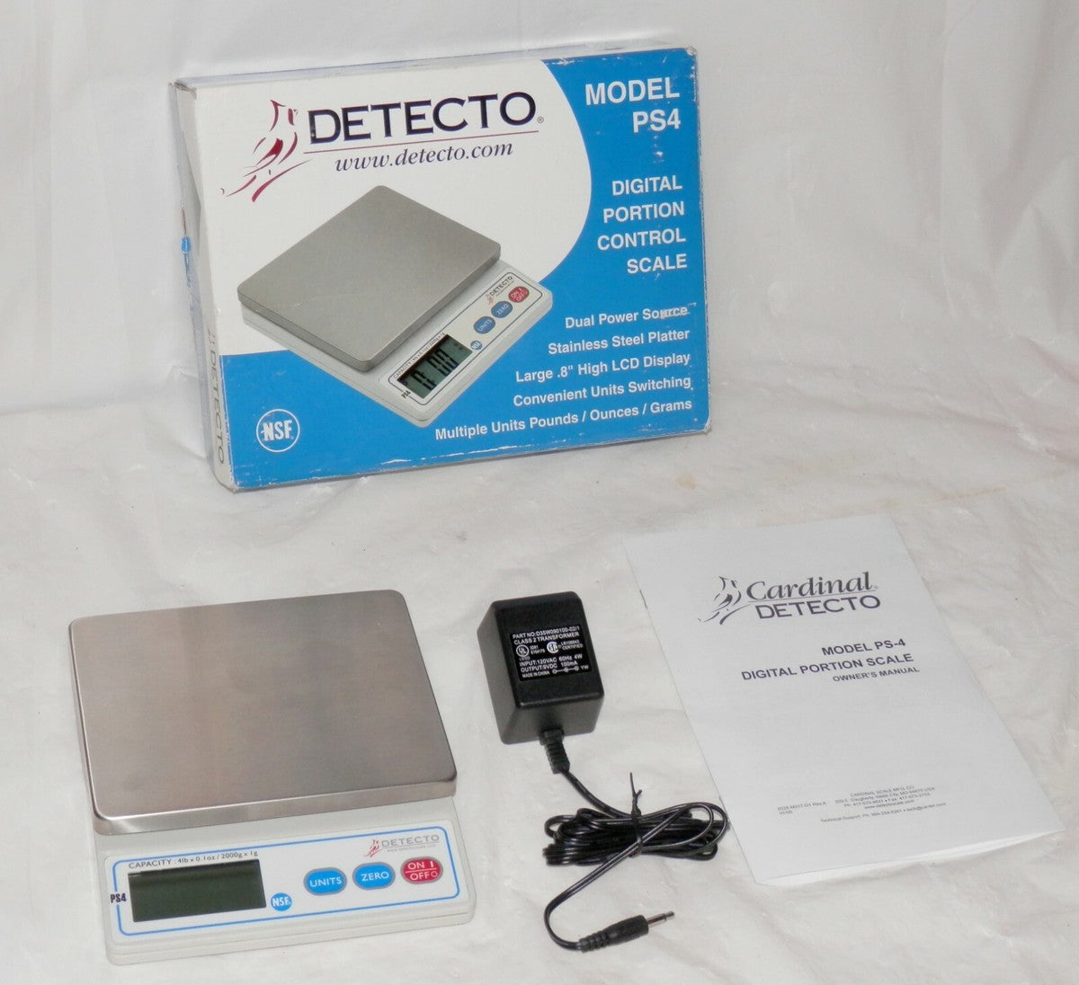 Portion Scale, Electronic, 4 Lb Capacity, 5.9" x 4.75" (DROP SHIP ONLY)