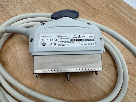 RSP6-16-D Real Time 4D Linear Array Probe (DROP SHIP ONLY) (Continental US Only) (Not Available to Vet or Government Markets) (Pricing Listed is an Estimate and may Change without Prior Notification; Please Contact your GE Sales Rep for an Accurate Price Quote) 