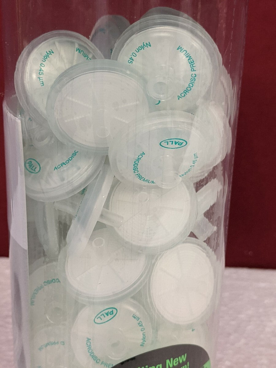 Acrodisc Syringe Filters with Nylon Membrane, 0.45m, 25mm,  200/pk
