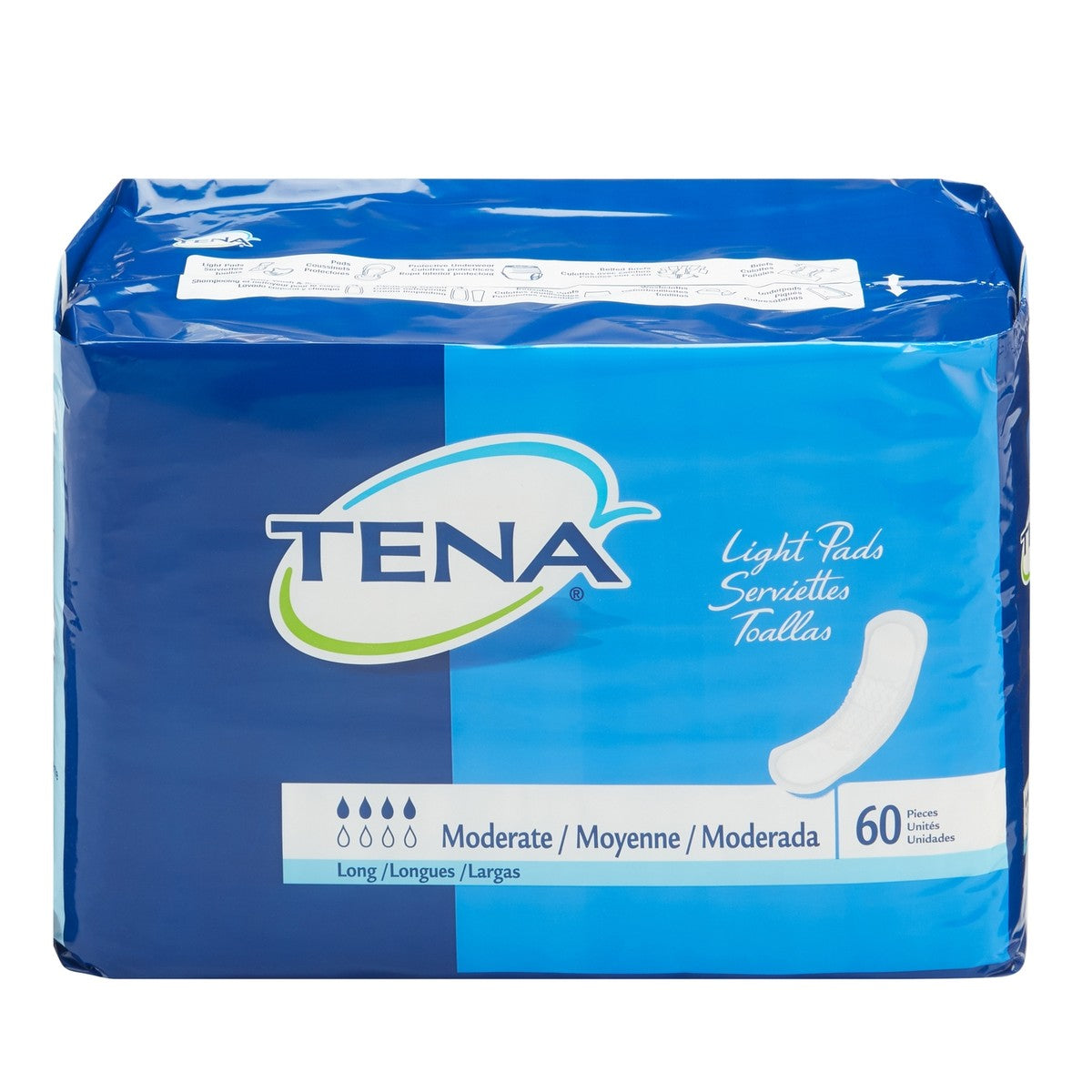 Pads, Moderate, Long, 60/pk, 3 pk/cs (Continental US Only)