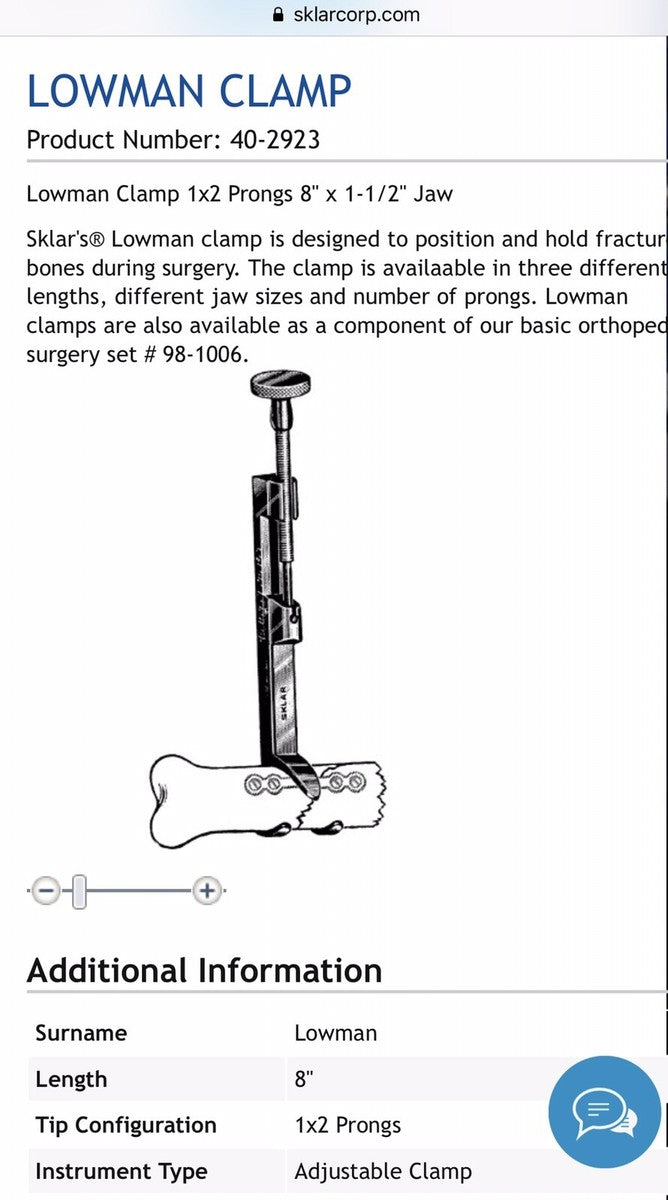 Basic Orthopedic Set (DROP SHIP ONLY)