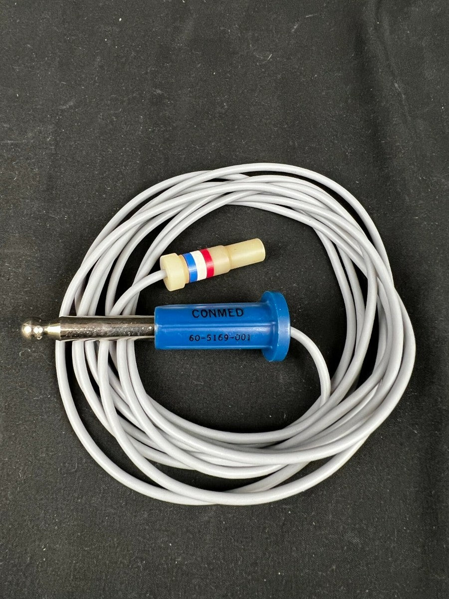 Monopolar Cable, 4mm Pin Receptacle, 10ft Length, Reusable, Non-Sterile