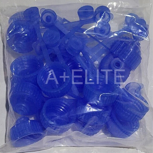 Adaptacap Bottle Adapter, Threaded, Tethered, Reclosable, Standard Syringe Neck, 38 mm, 20/pk, 5 pk/cs (Rx) (Continental US Only) (Product Access Restricted. Check with your sales rep to verify eligibility)