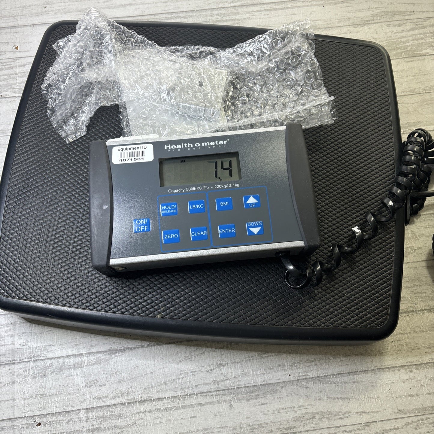 Height Rod For Model No 400KL/ 402KL/ 402LB/ 450KL/ 450KLWH Scales (DROP SHIP ONLY)