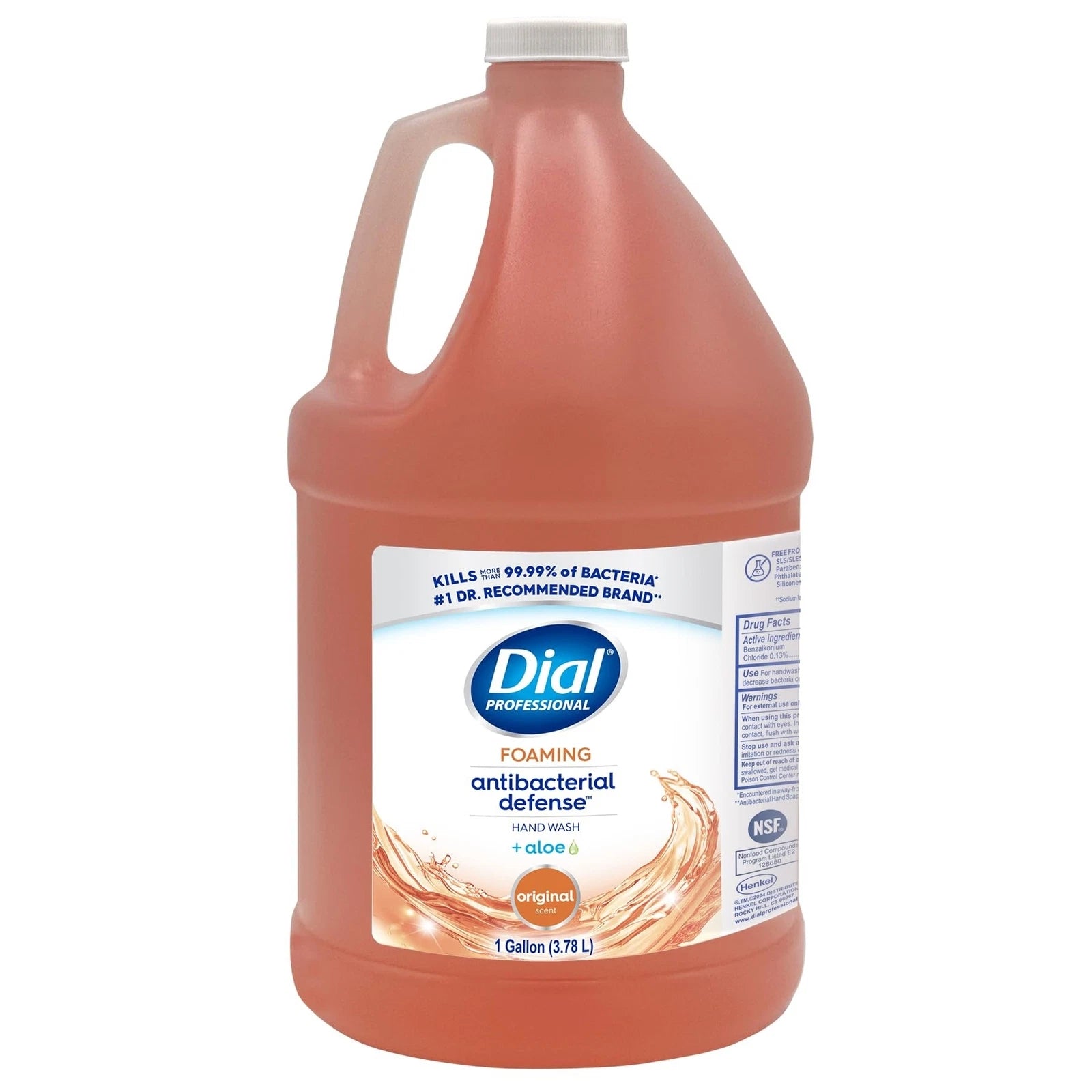 Hand Wash, Foaming, Antibacterial Defense Original, 1 Gal, 4/cs