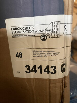 H500, Quick Check Wrap, 54" x 54", 24/bg, 2 bg/cs (US Only)
