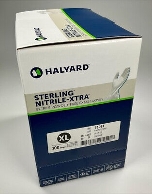 Gloves, Sterling Nitrile, X-Large, 100 eaches/bx, 4 bx/cs (US Only)