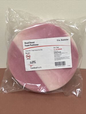 Foam Positioner, Head Donut, 9", 36/cs (Continental US Only)