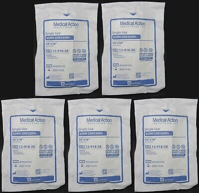 Burn Dressing, 18" x 18",  50-Ply, 30/cs