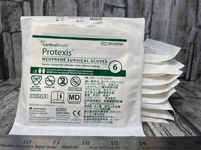Glove, Neoprene Surgical, Size 6.0, Sterile, 50 pr/bx, 4 bx/cs (Expiry Lead 60 Days; Short-Dated; Non-Returnable) (Continental US Only)