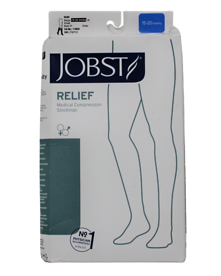 Compression Stocking, Knee Relief, 15-20mmhg, Open Toe, Petite Small , Beige, 1/pr (Continental US Only)