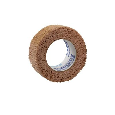 Self-Adherent Wrap, 1" x 5 yds, Tan, Latex, Bulk, 2 rl/pk, 200 pk/cs (To Be DISCONTINUED)