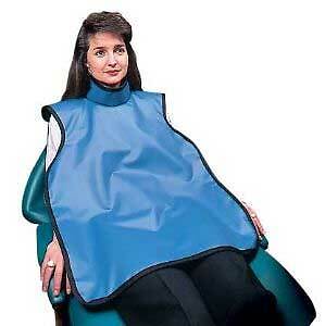Protectall X-Ray Apron, Adult w/Collar, Lead-lined, .3MM Thickness. 22-_ x 25-_, Grey (US SALES ONLY)