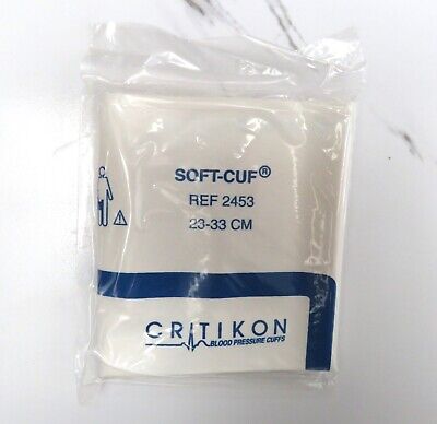 Cuff, Adult, 2-Tube, Mated Submin, Navy/ White, 23-33cm, 20/bx (Continental US Only) (To Be DISCONTINUED)