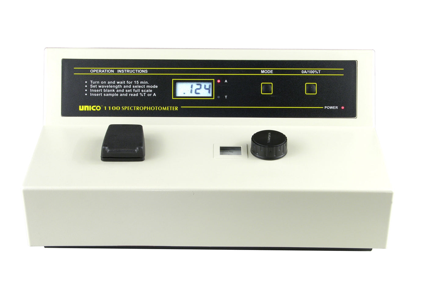 Spectrophotometer, 20 nm Bandpass, Wavelength Range 335-1000 nm, Voltage Preset at 110V, 10 mm Test Tube Cuvettes (Box of 12), 10 mm Square Cuvette Adapter, USB Port, Dust Cover, User Manual (US Only) (DROP SHIP ONLY)