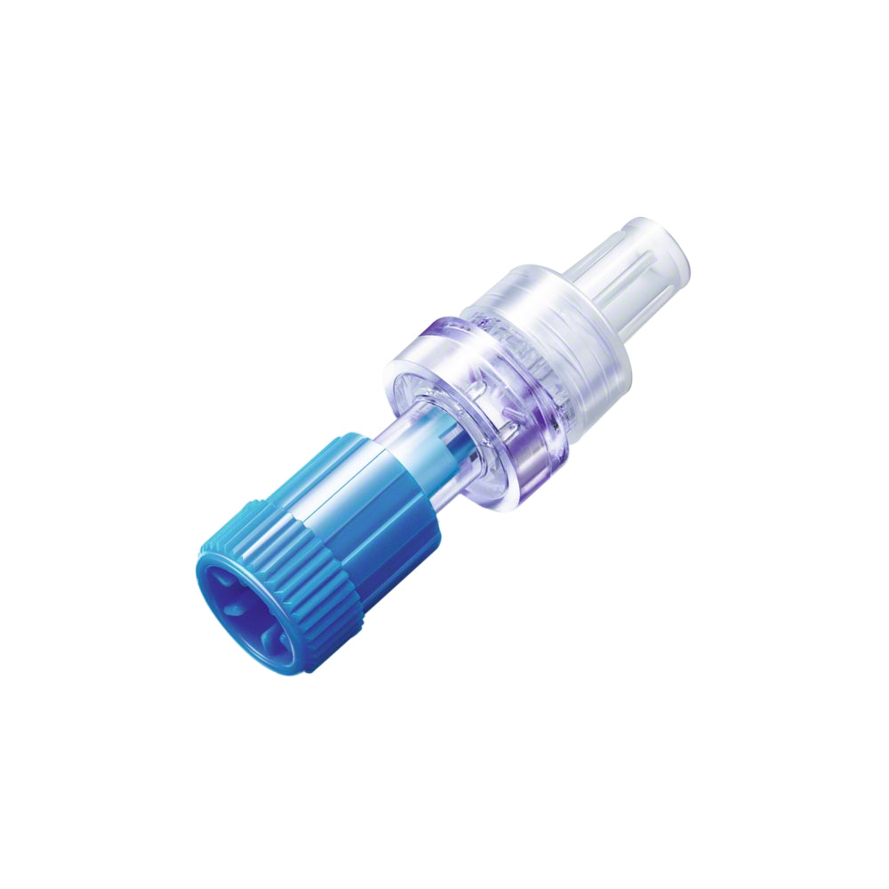 SAFSITE Valve Allows Aspiration, Injection or Gravity Flow of Fluids, Luer Taper Operated, Normally Closed, 0.12mL Priming Volume, 100/cs (Rx) (Item is Non-Returnable) (Continental US+HI Only, Excluding IN and ND)
