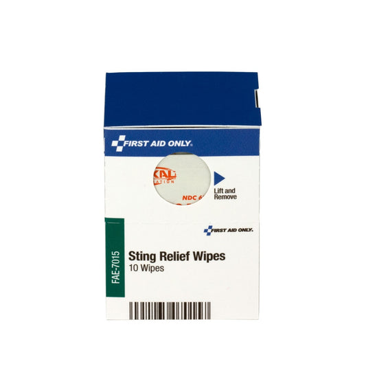SC Refill, Includes: Sting Relief Wipes, 10/bx (DROP SHIP ONLY - $150 Minimum Order)