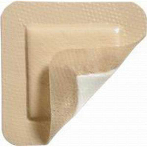 Tri-Layer Polyurethane Foam AG Dressing, 3" x 4" (7.5cm x 10cm), 10/bx