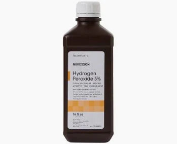 Hydrogen Peroxide 3% Solution 16oz/Ea, 12 EA/CA (HDX 112-7069)