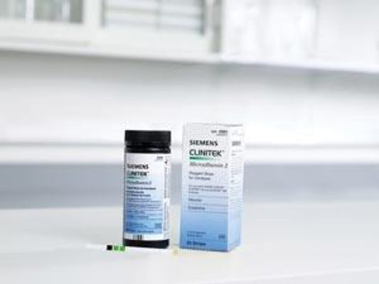 CLINITEK Kidney Heath Starter Kit with Connectivity, Includes: (1) Clinitek Status Connect Analyzer (#1797), (4) Clinitek Microalbumin 2 Reagent Strips (#2083), (1) Multistix 10 SG Reagent Strips (#2161), (1) Chek-Stix UA Diptube Liquid QC (#11561694) - Effective 1/1/24 - 12/31/25 (Item is Non-Returnable) (US Only) (DROP SHIP ONLY)