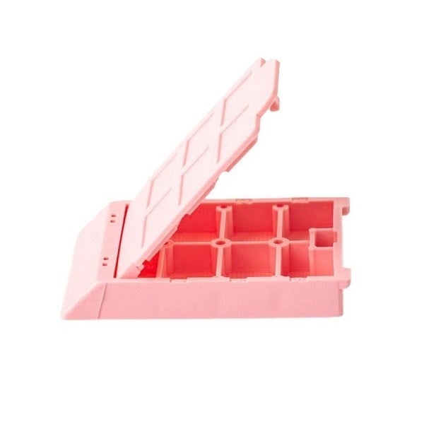 Microsette I Cassettes with 6 Compartments, Biopsy, Pink, 250/bx, 4 bx/cs