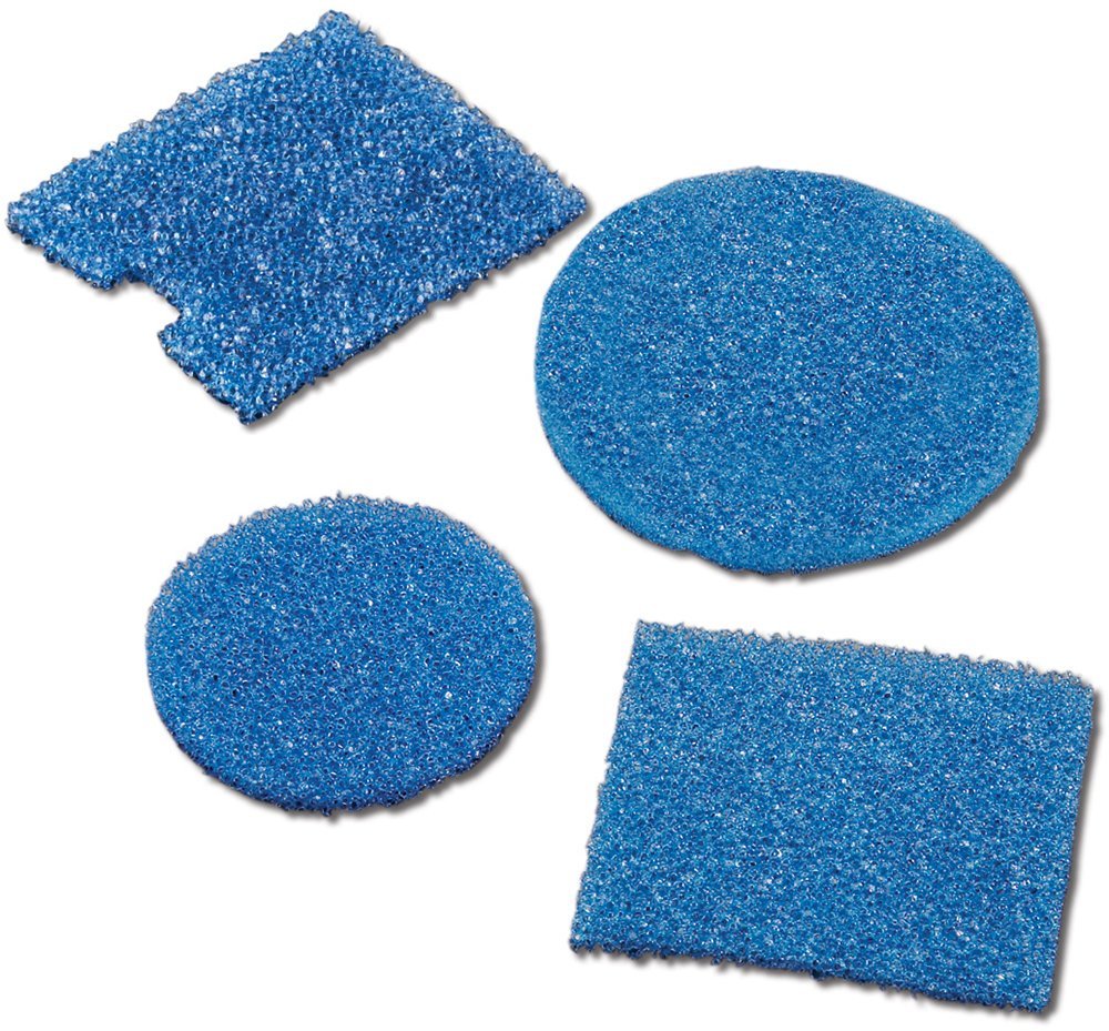 Biopsy Foam Pad, 1 " Round, Blue, 1000/pk, 10 pk/cs