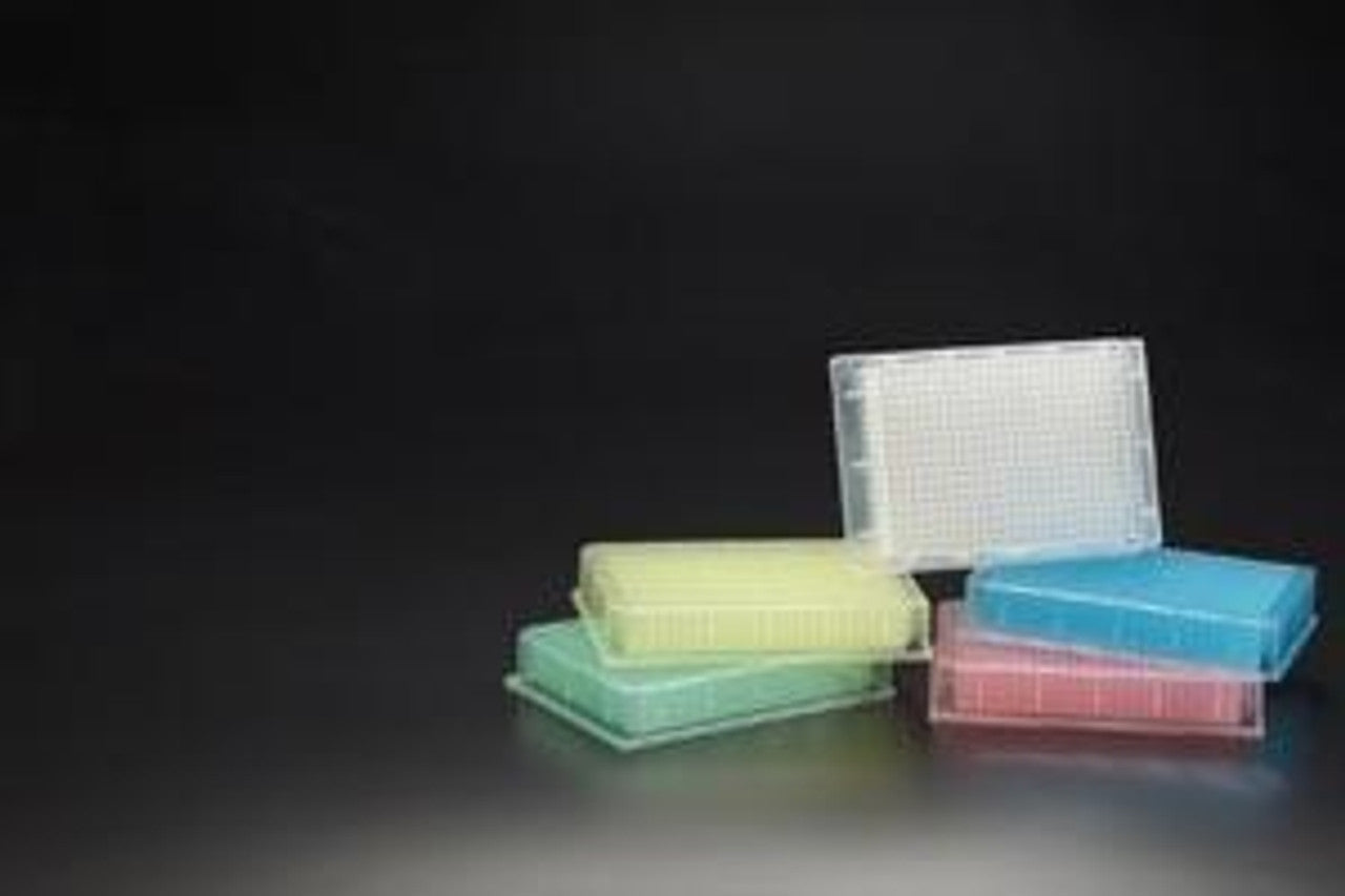 384-Deep Well, Round Bottom, 200ul Capacity, Pink, 4/pk, 6 pk/cs