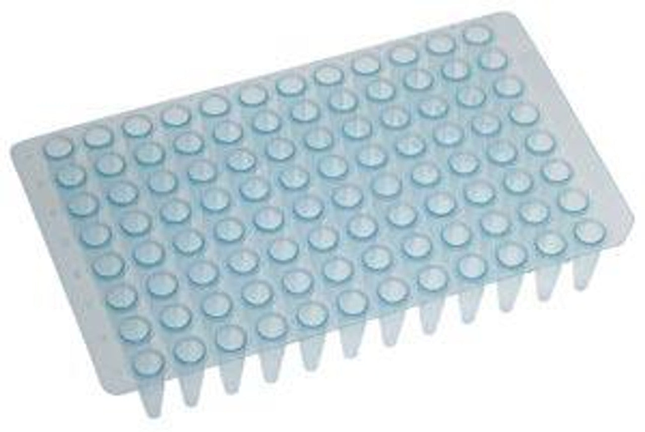 96 Thin Walled PCR Plate, 0.2mL, Yellow, 10/bg, 5 bg/cs