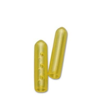 Instrument Tip Protectors, Yellow Tint, Non-vented, 5x25mm, Non-sterile, 100ea/bg (US Only) (Not Available For Sale into Canada)