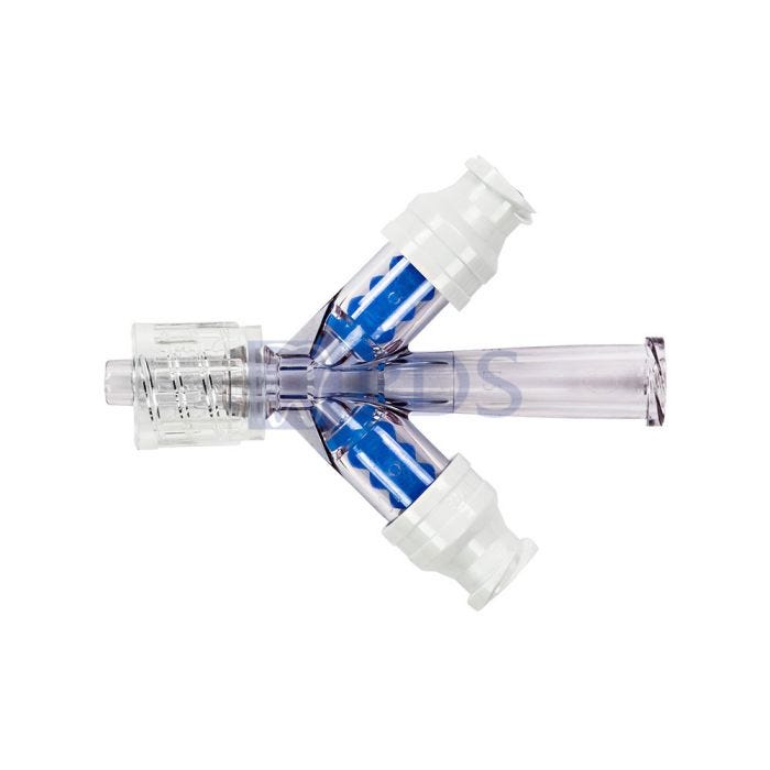 SmartSite Tri-Port Connector, 0.46 ml PV, 50/cs (Continental US Only) (Drop Ship Requires Pre-Approval)