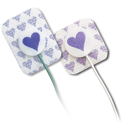 Softrace Neonatal Electrodes, Cloth with Wire Attached, 3/pch, 100 pch/cs