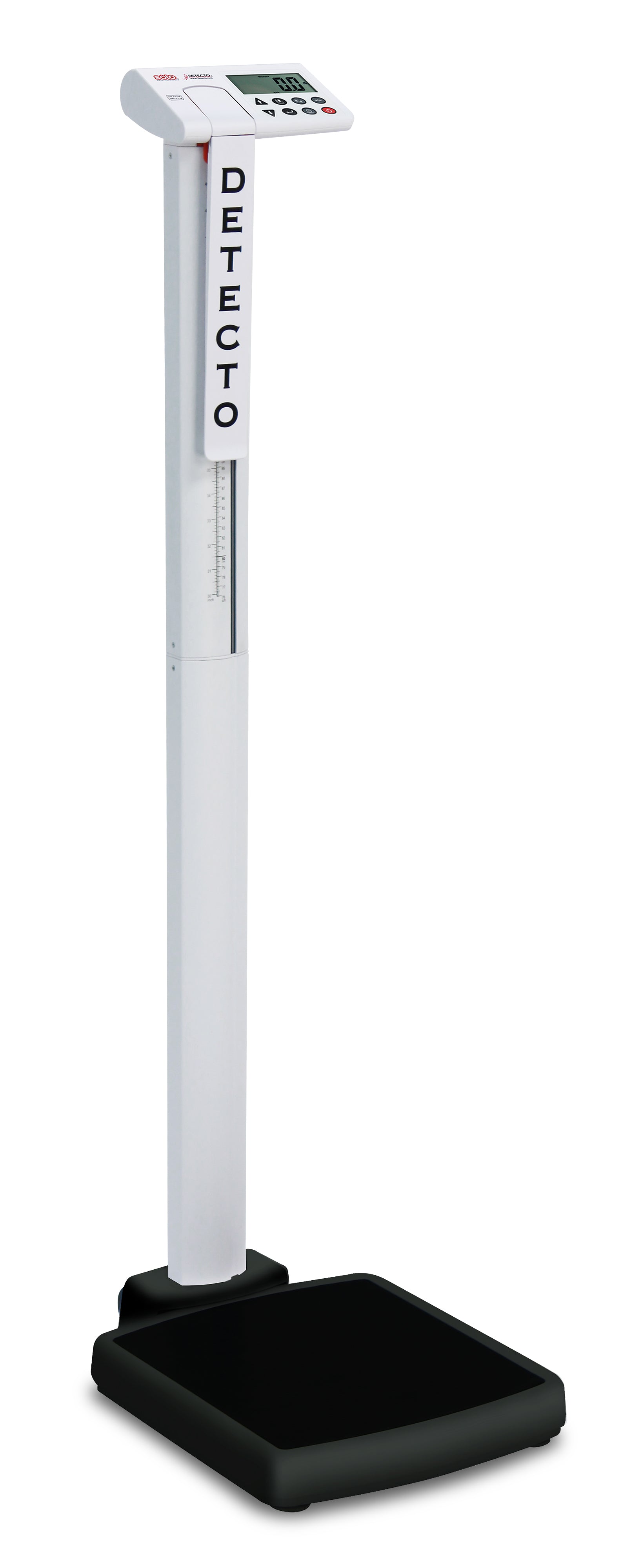 Solo Digital Clinical Scale, Mechanical Height Rod, 550 lb X 0.2 lb / 250 kg X 0.1 kg (DROP SHIP ONLY)