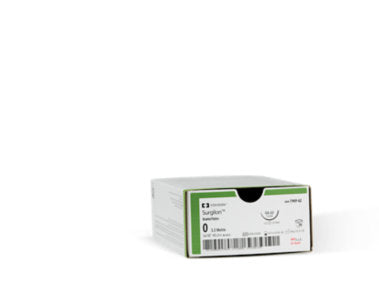 Suture, Taper Point, Size 1, Black, 5x18", Needle GS-25, _ Circle, 2 dz/bx (Continental US Only)