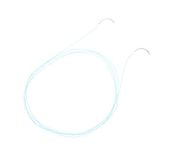 Suture, Conventional Cutting, Size 5-0, Blue, 18", Needle PC-13, 3/8 Circle, 3 dz/bx (Continental US Only)