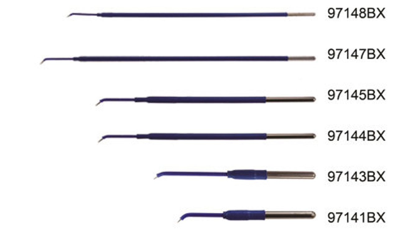 Olsen 2" (5.1cm) Needle Electrode, Tungsten Wire Micro Dissection, 3.0mm Angled Tip, Insulated, Ultra Sharp Tip, Single Use, 5/Bx (US Only) (Not Available For Sale into Canada)