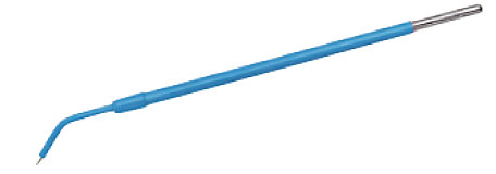 Olsen 2" (5.1cm) Needle Electrode, Tungsten Wire Micro Dissection, 10mm Angled Shaft, Insulated, Ultra Sharp Tip, Single Use, 5/Bx (US Only) (Not Available For Sale into Canada)