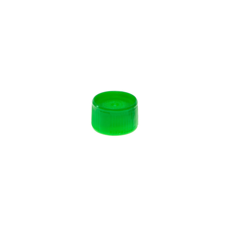 Caps, Lip Seal, Green, 1000/cs
