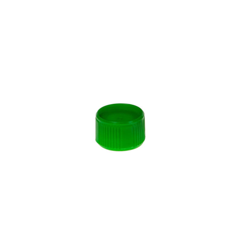 Caps, O-Ring Seal, Green, 1000/cs