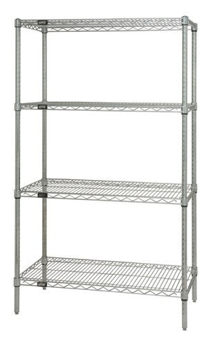 Wire Shelf, 18"W x 24"L, Chrome (DROP SHIP ONLY)