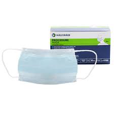 Anti-Fog Surgical Mask, Derma-Touch Tape, Green, ASTM Level 1, 300/cs (US Only)