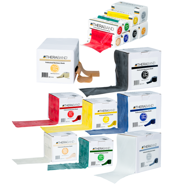 Resistance Band, Red/ Medium, 50 Yd Dispenser Box, 4 ea/cs (54 cs/plt) (020022) (Legacy# 20130) (US Only)