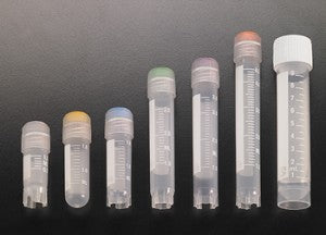 Vial, O-Ring, External Thread, 10mL Volume, Polyethylene Cap, Self-Standing, 50/bg, 10 bg/cs